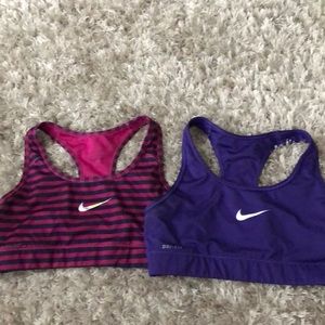Nike sports bras